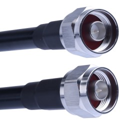 TekBox NM-NM/312/RG213 Câble N-Mâle vers N-Mâle, 312cm, RG213/U