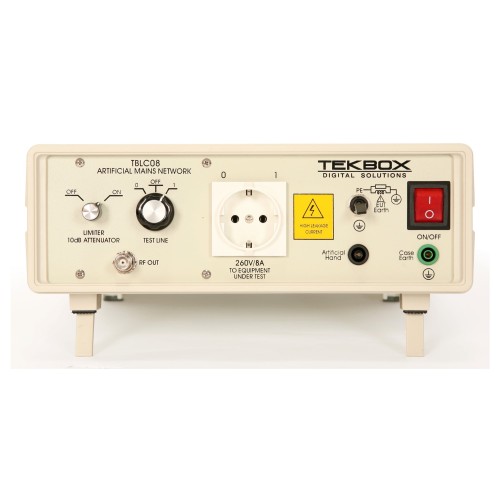 TekBox TBLC08 LISN 50µH, 8A AC Réseau de stabilisation d'impédance de ligne